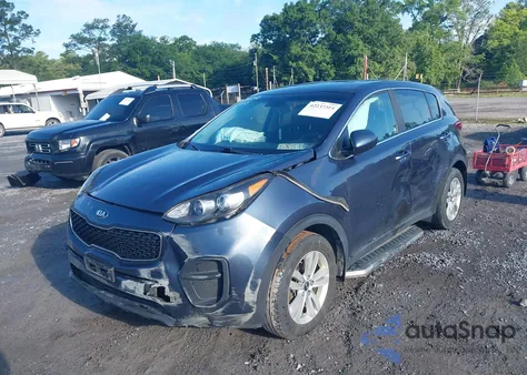 2017 Kia Sportage Lx z USA, uszkodzony, nr VIN KNDPM3AC5H7300150